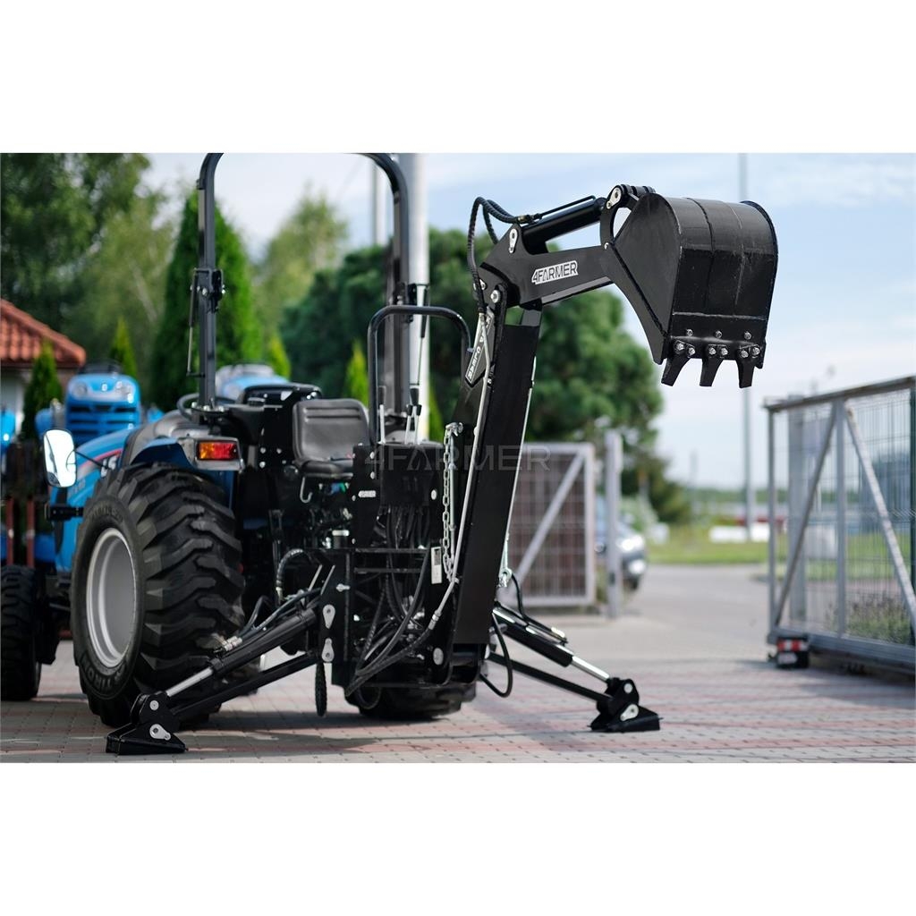 4Farmer Koparka do ciągnika LW-6 4FARMER Carregadores frontais e escavadeiras