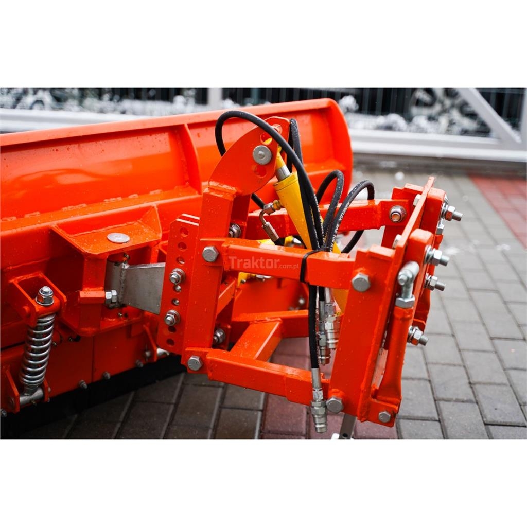 4Farmer Pług do śniegu prosty 180 cm, hydrauliczny, z płyt Sneeuwschuivers en -ploegen