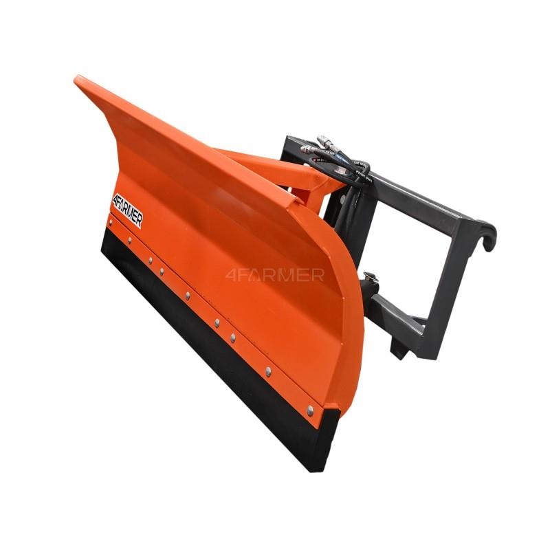 4Farmer Pług do śniegu prosty ASH200 cm, hydrauliczny, z e 제설 블레이드 및 제설기