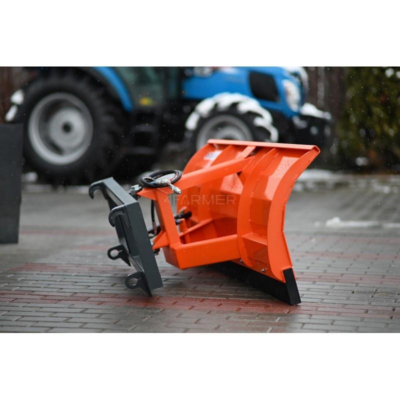 4Farmer Pług do śniegu prosty ASH200 cm, hydrauliczny, z e 제설 블레이드 및 제설기