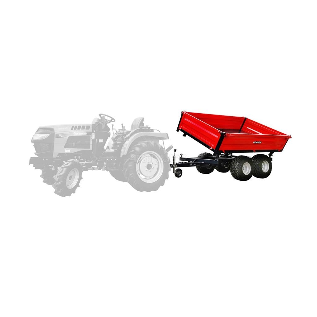4Farmer Przyczepa rolnicza dwuosiowa 2,5T z kiprem 4FARMER Přívěsy pro různé účely