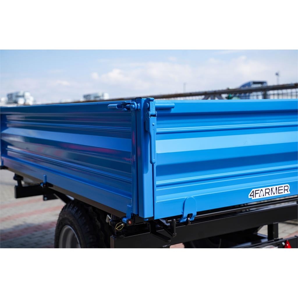 4Farmer Przyczepa rolnicza jednoosiowa 2.5T z kiprem 4FARM General purpose trailers