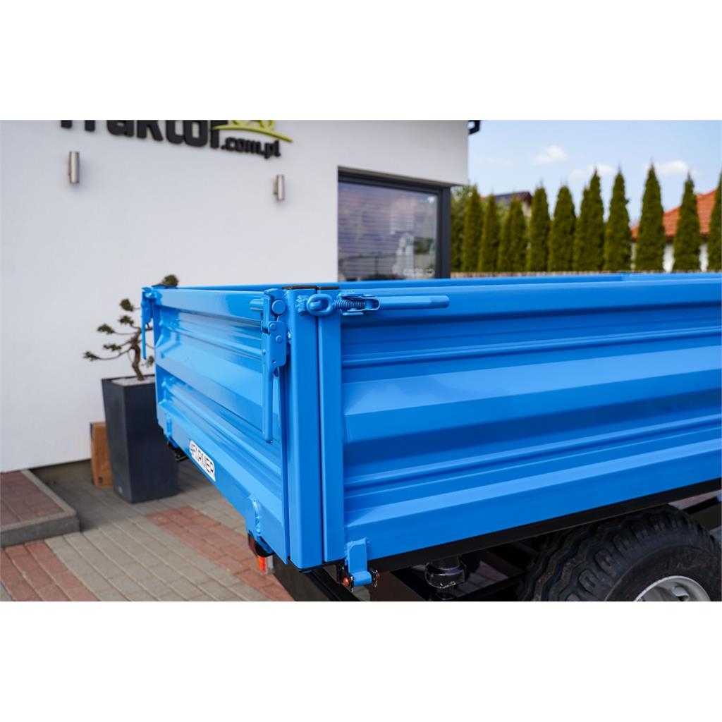 4Farmer Przyczepa rolnicza jednoosiowa 2.5T z kiprem 4FARM General purpose trailers