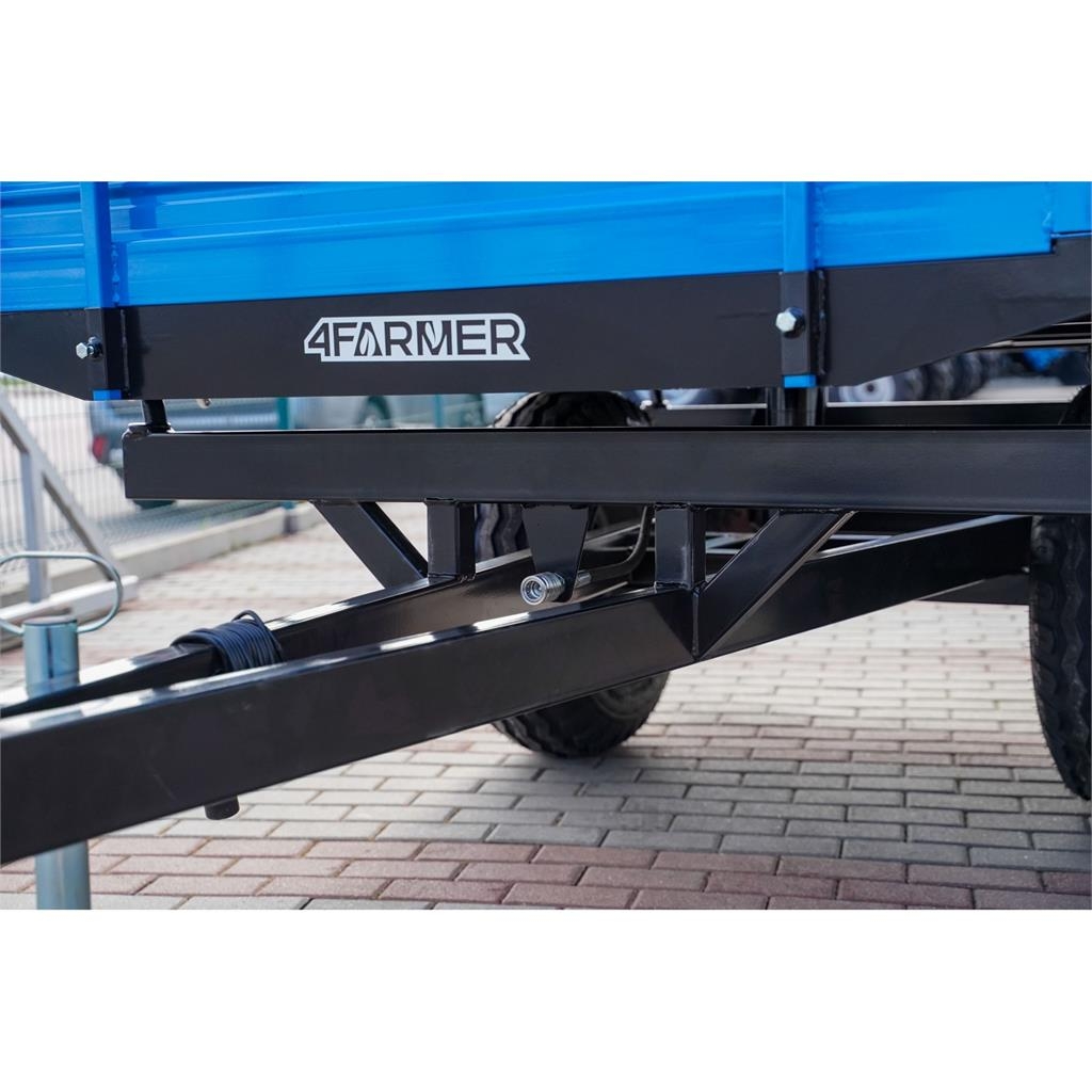 4Farmer Przyczepa rolnicza jednoosiowa 2.5T z kiprem 4FARM General purpose trailers