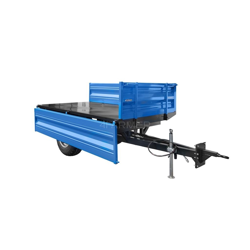 4Farmer Przyczepa rolnicza jednoosiowa 2.5T z kiprem 4FARM General purpose trailers