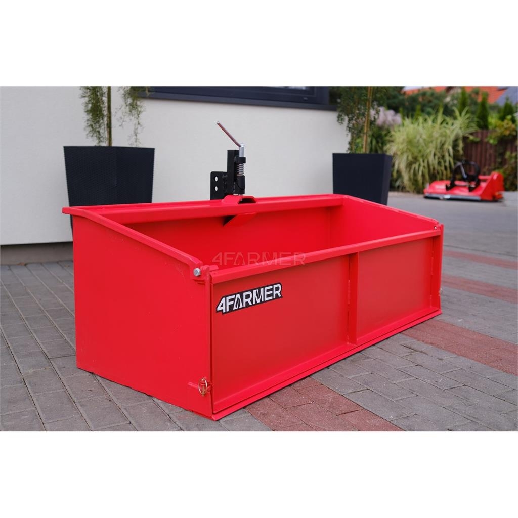 4Farmer Skrzynia transportowa Premium 120 cm z kiprem 4FAR 农业机械-其他