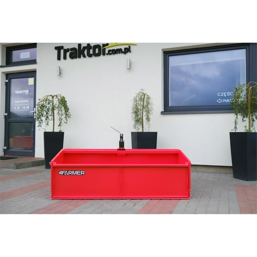 4Farmer Skrzynia transportowa Premium 120 cm z kiprem 4FAR 农业机械-其他