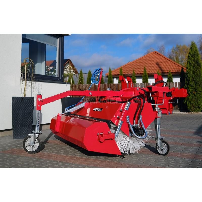 4Farmer Zamiatarka 150 cm do wózka widłowego / do koparko- Lakaisukoneet