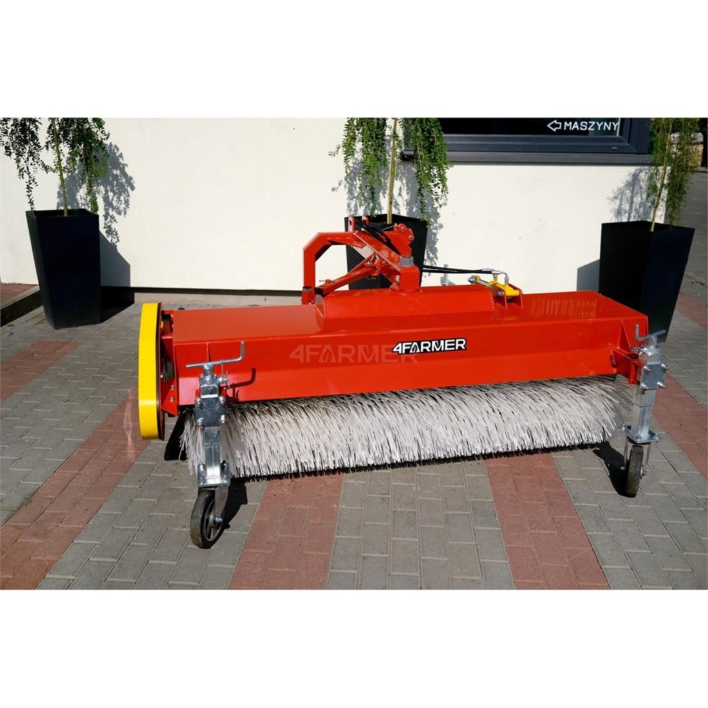 4Farmer Zamiatarka 180 cm do traktora z koszem 4FARMER 扫地机