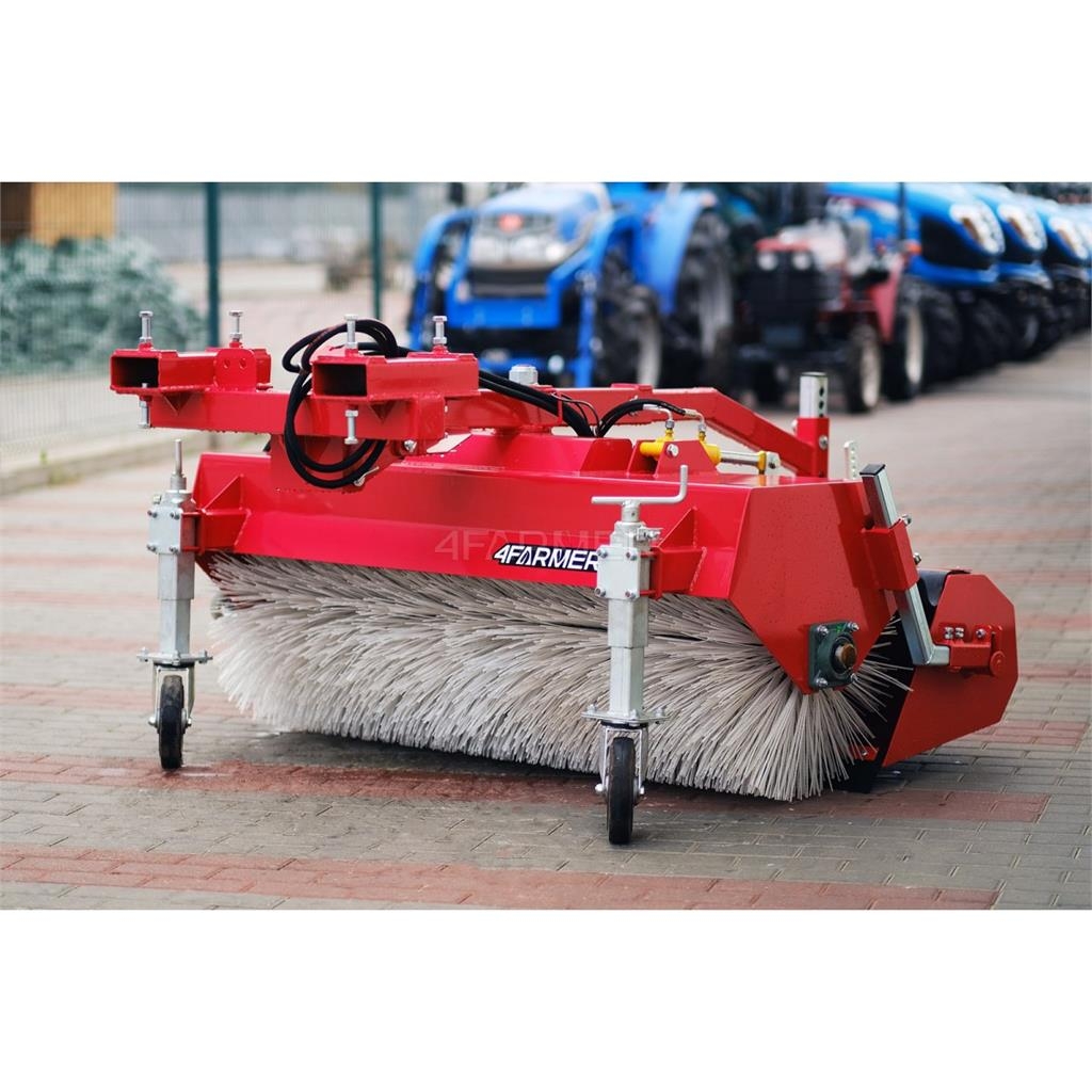 4Farmer Zamiatarka 180 cm do wózka widłowego / do koparko- Cadde süpürücüler