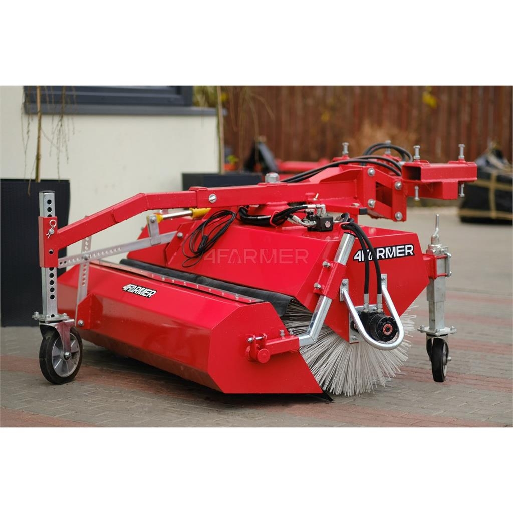 4Farmer Zamiatarka 180 cm do wózka widłowego / do koparko- Cadde süpürücüler
