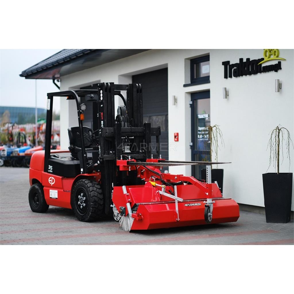 4Farmer Zamiatarka 180 cm do wózka widłowego / do koparko- Cadde süpürücüler