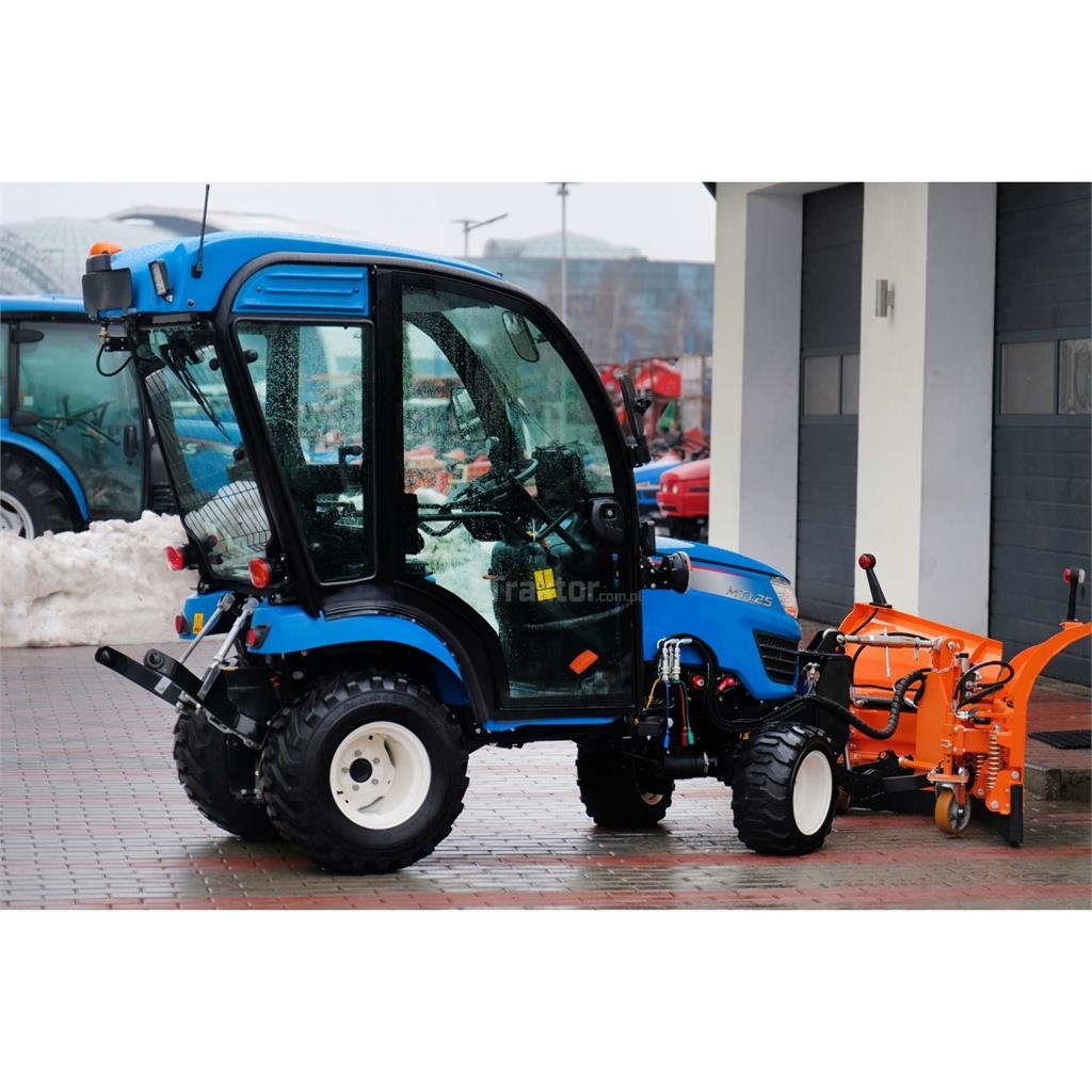 LS Tractor MT1.25 4x4 - 24.7 KM / CAB / IND + pług s Τρακτέρ μικρών διαστάσεων