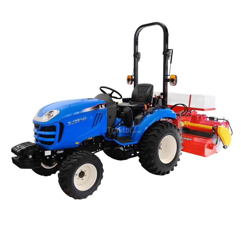 LS Tractor XJ25 HST 4x4 - 24.4 KM / IND + zamiatarka Tractors
