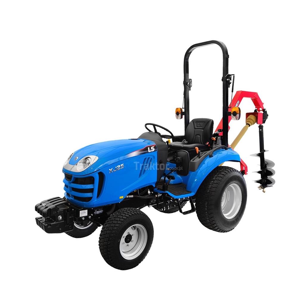 LS Tractor XJ25 MEC 4x4 - 24.4 KM / TURF + wiertnica Tractors