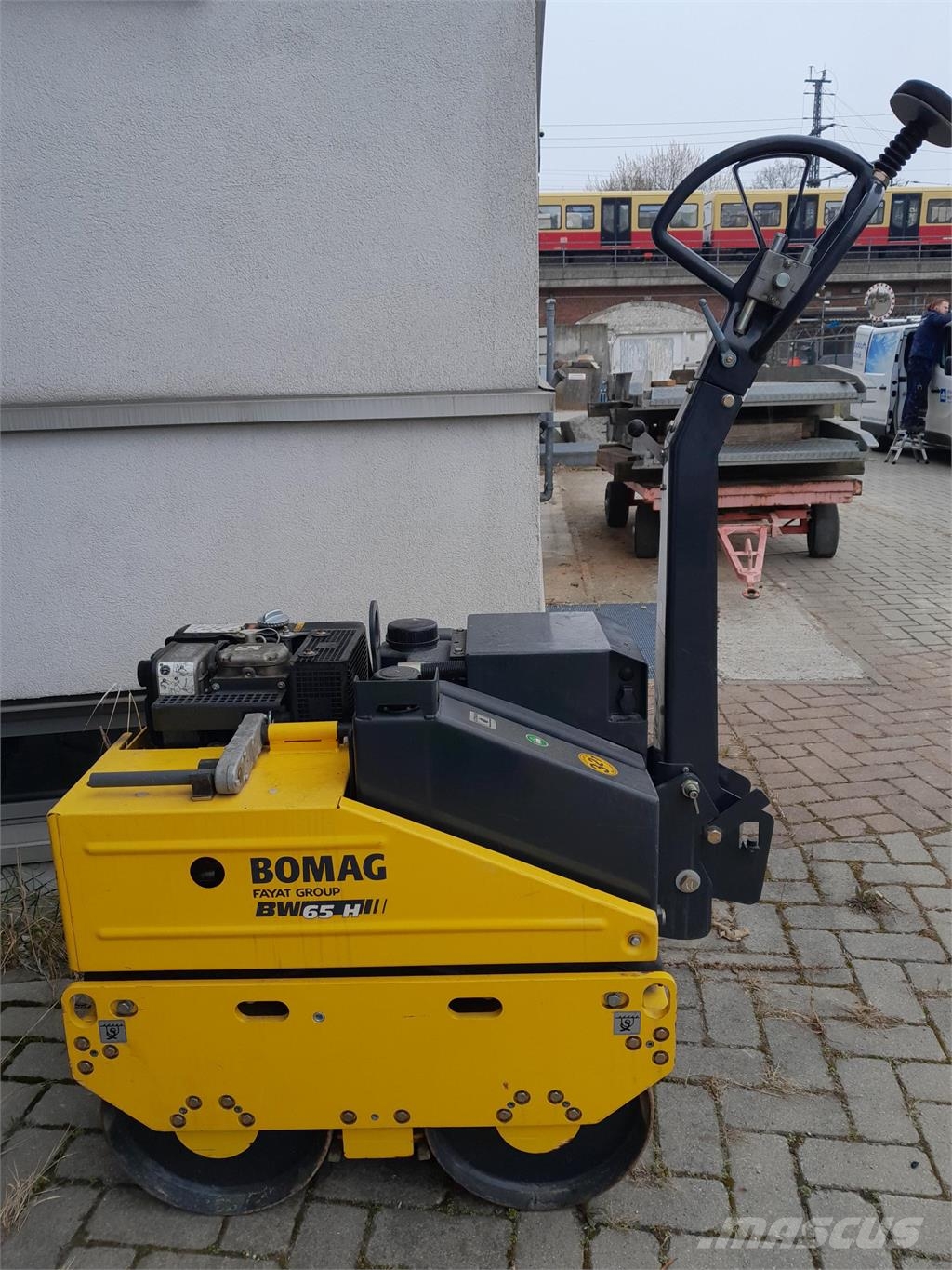 Bomag BW65H Rolos compactadores de tambor duplo