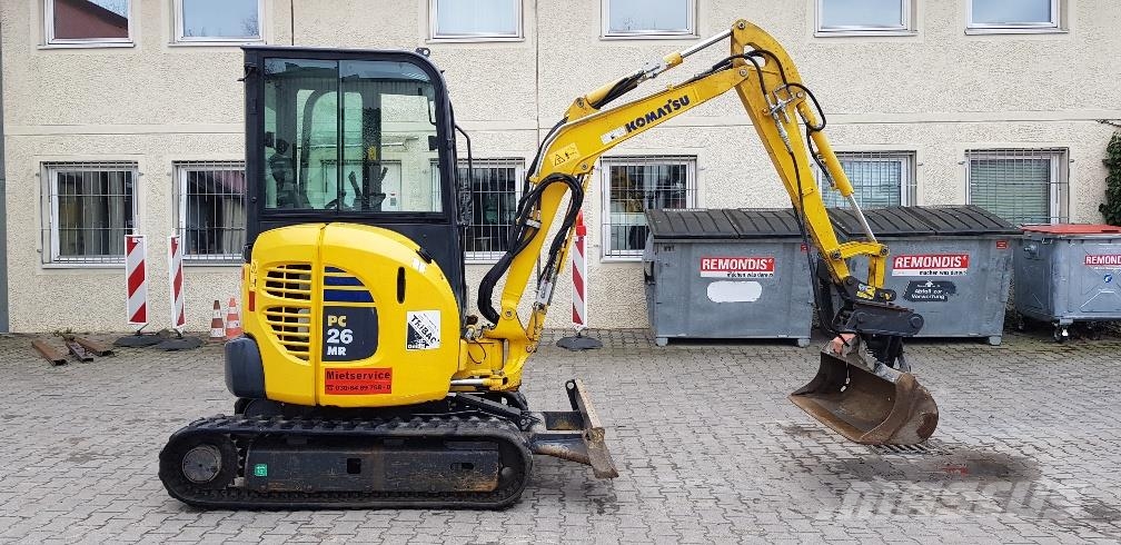 Komatsu PC26MR-3 K حفارات صغيرة أقل من 7 طن (حفارات صغيرة)