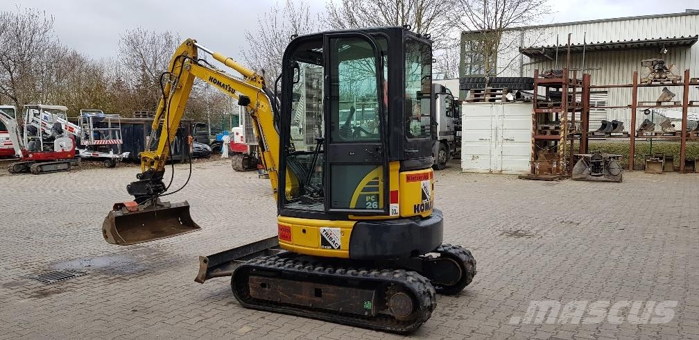Komatsu PC26MR-3 K حفارات صغيرة أقل من 7 طن (حفارات صغيرة)