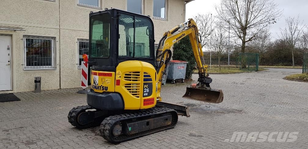 Komatsu PC26MR-3 K حفارات صغيرة أقل من 7 طن (حفارات صغيرة)