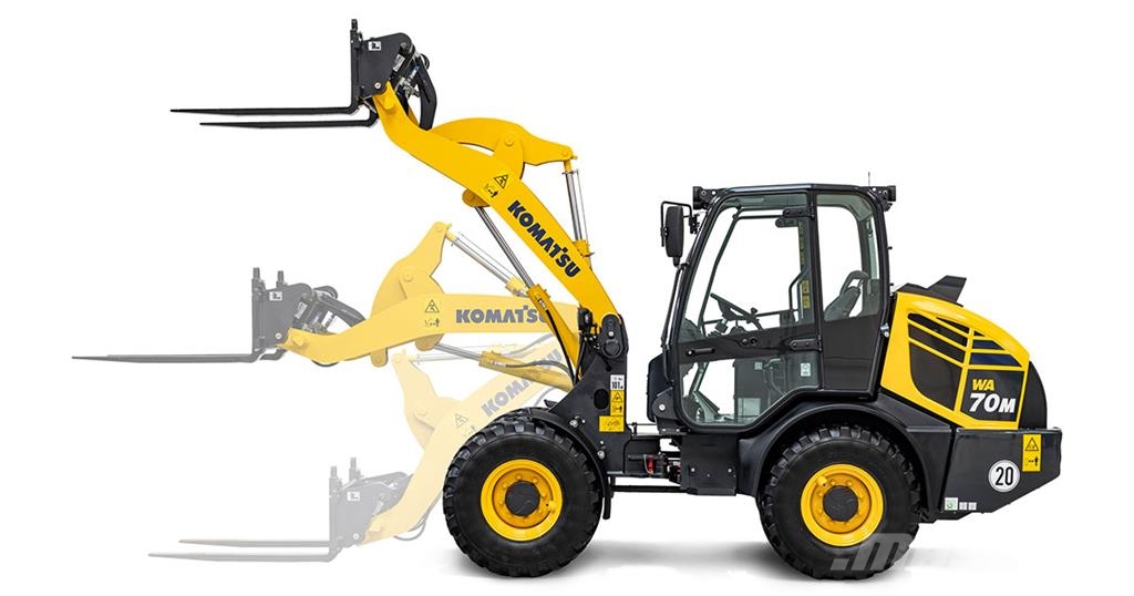 Komatsu WA70M-8 Rataslaadurid
