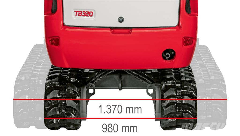 Takeuchi TB320 Minigravemaskiner