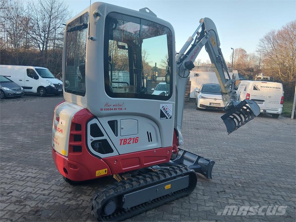 Takeuchi TB216A Mini bageri < 7t