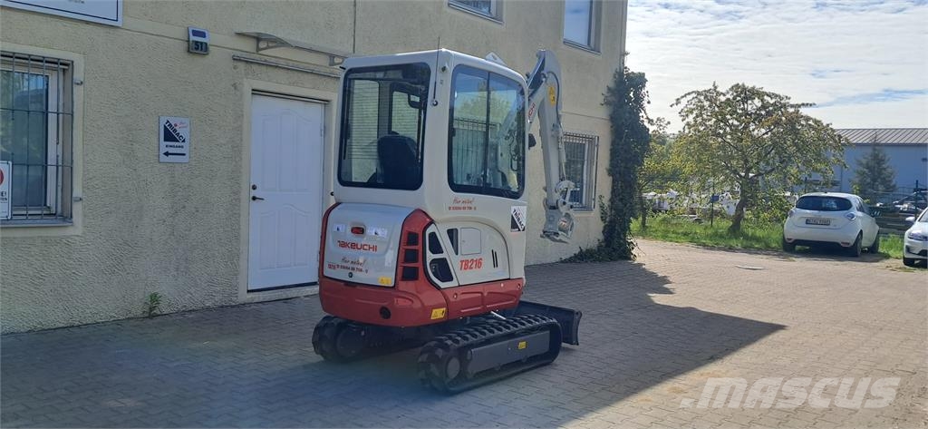 Takeuchi TB216A ミニ油圧ショベル 7t以下（ミニユンボ・ミニディガー）