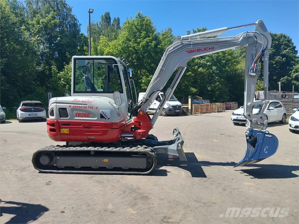 Takeuchi TB260 Малые экскаваторы 7т-12т