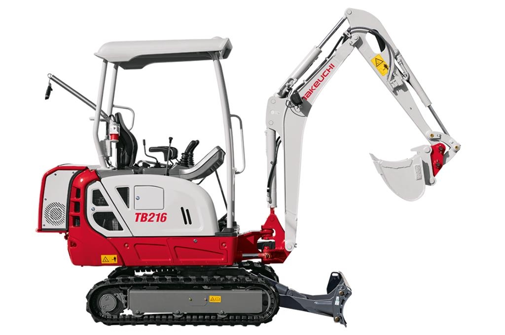 Takeuchi TB216H Roomikekskavaatorid