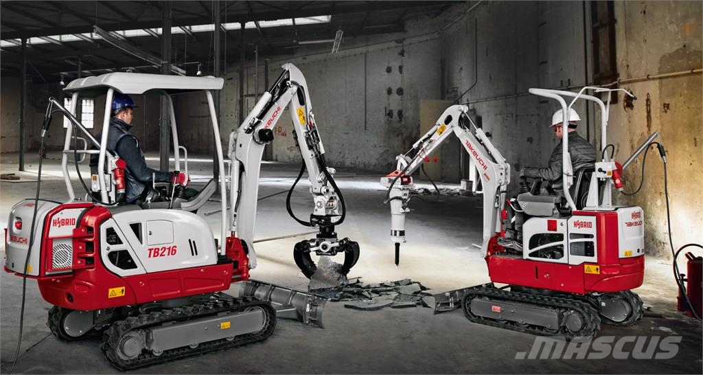 Takeuchi TB216H Roomikekskavaatorid