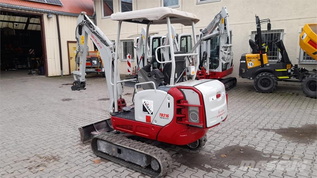 Takeuchi TB216H Roomikekskavaatorid