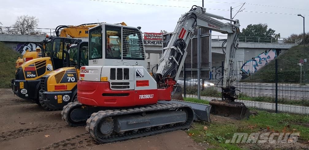 Takeuchi TB280FR Roomikekskavaatorid