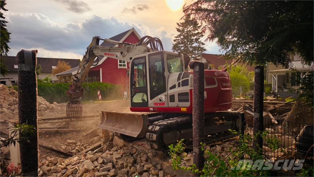 Takeuchi TB2150RCV Paletli ekskavatörler