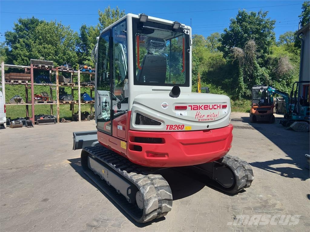 Takeuchi TB260 Малые экскаваторы 7т-12т