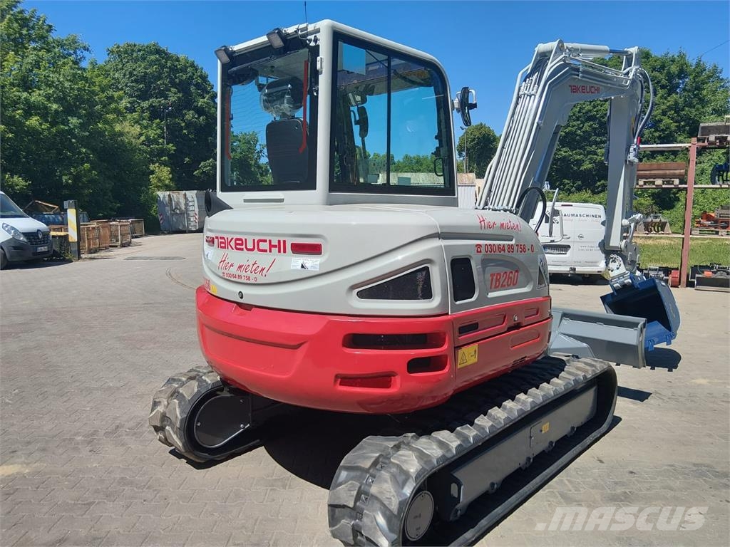 Takeuchi TB260 Малые экскаваторы 7т-12т