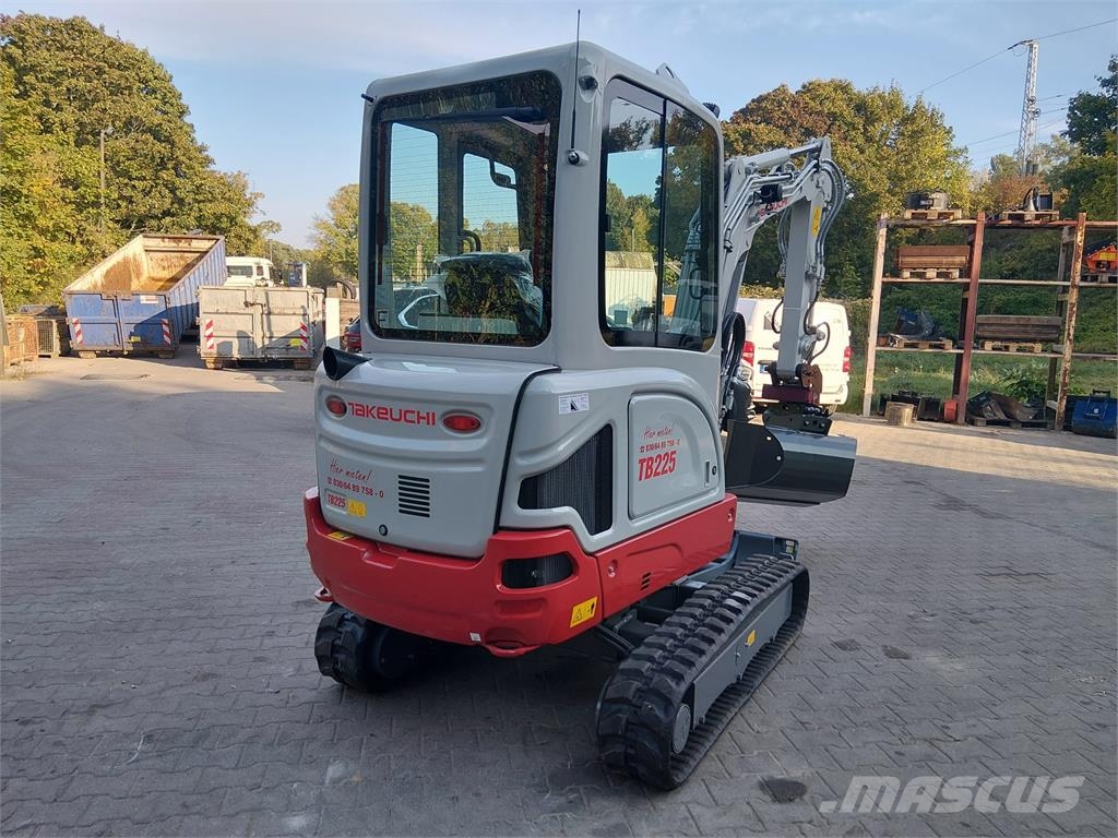 Takeuchi TB225 RotoTop Miniexcavadoras