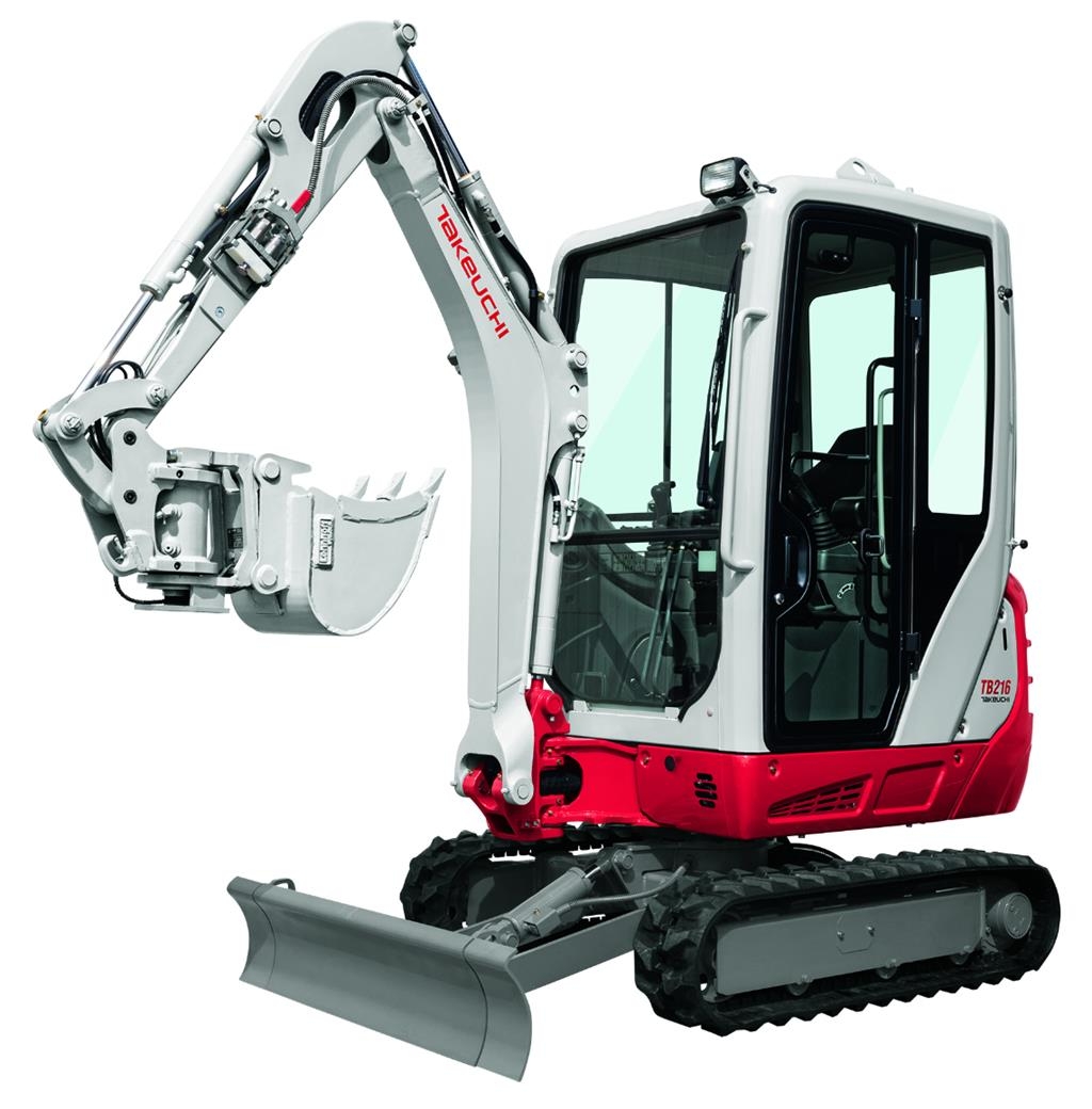 Takeuchi TB216A Minibagger < 7t