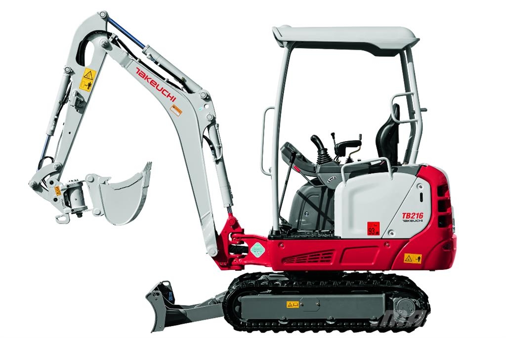 Takeuchi TB216A Minibagger < 7t