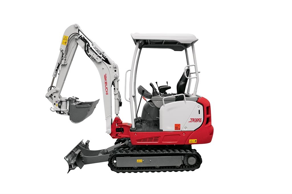Takeuchi TB320 Minigravemaskiner