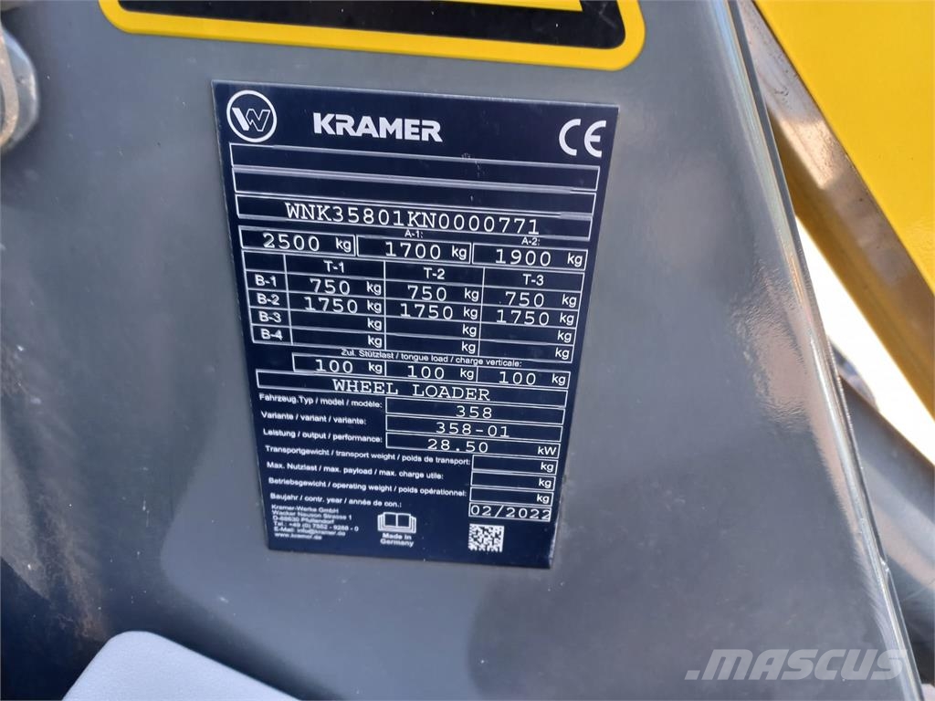 Wacker Neuson Kramer5040 Kolesové nakladače