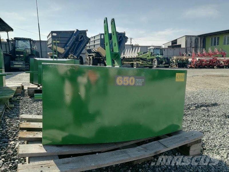 2619 Противага Tridaagro Dambo 650 (2025) Orr súlyok