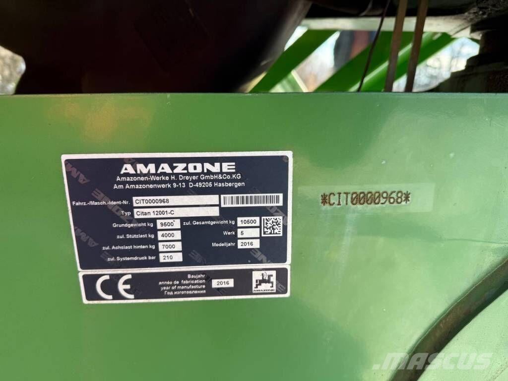 Amazone Citan 12001-C Sembradoras de alta precisión