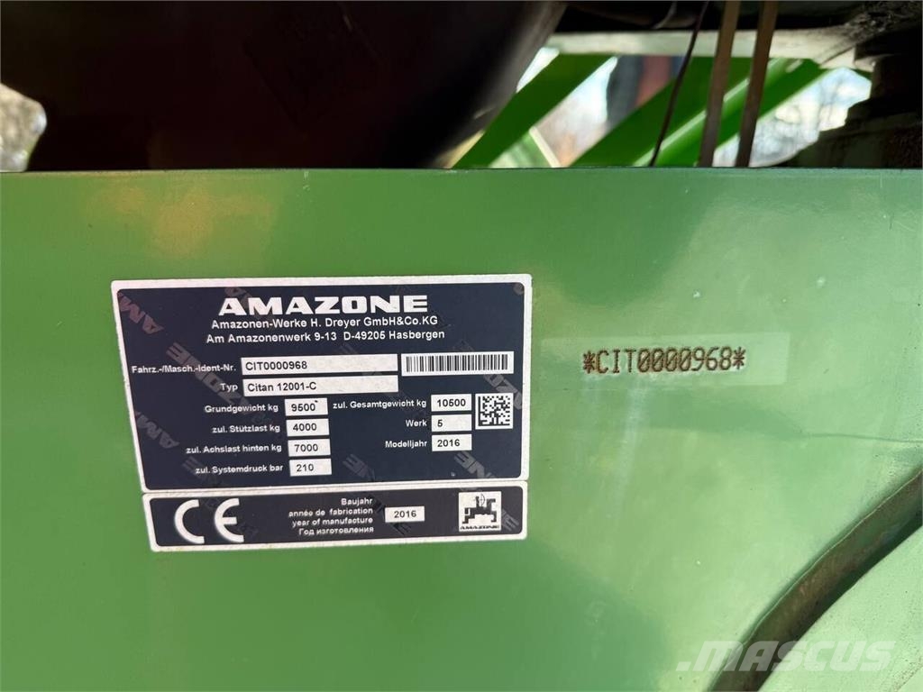 Amazone Сівалка Amazone Citan 12001-C (2016) مثاقيب