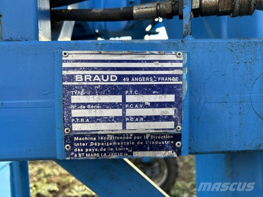 Braud 914 Andra skördemaskiner