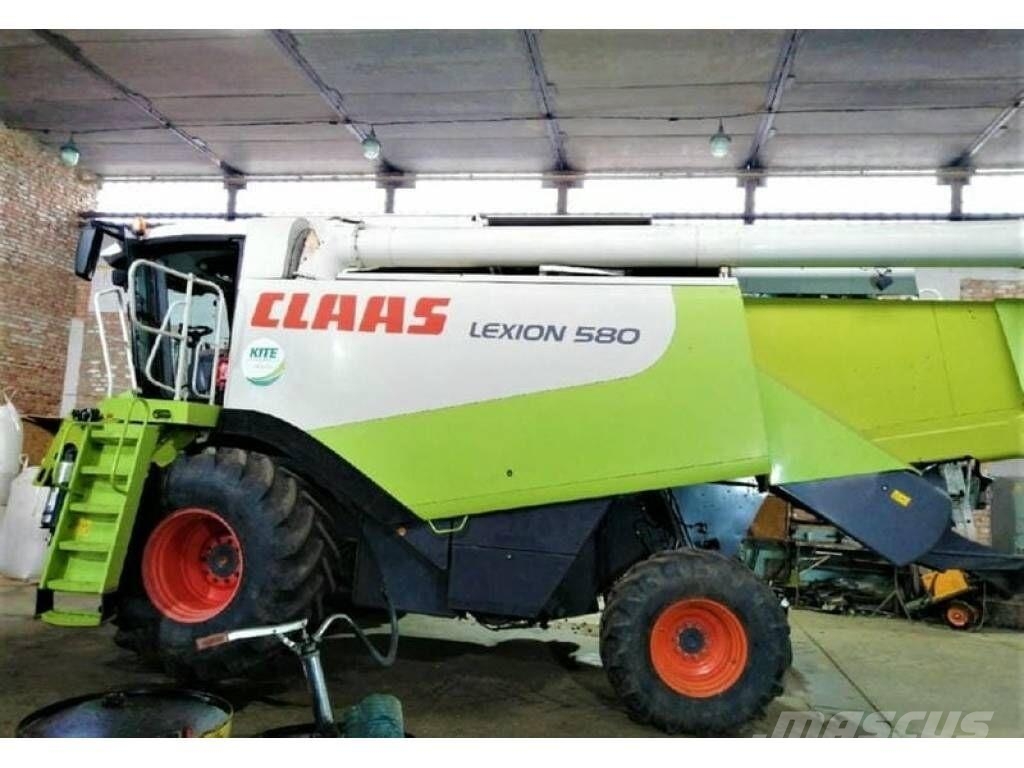 CLAAS Lexion 580 Kombinované zberacie stroje