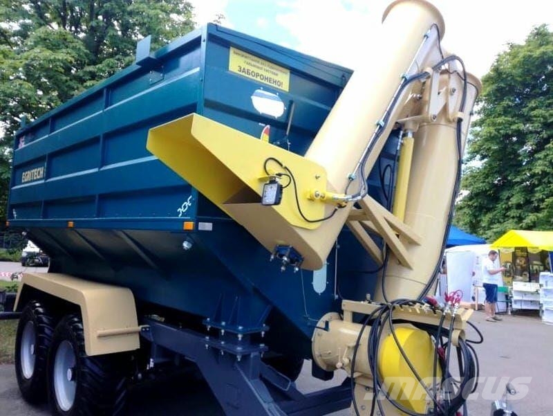  Egritech Бункер накопичувач перевантажувальний Egr Причепи перевантажувачі зерна