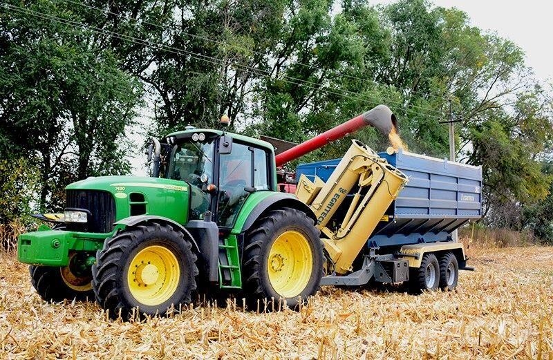  Egritech Бункер накопичувач перевантажувальний Egr Причепи перевантажувачі зерна