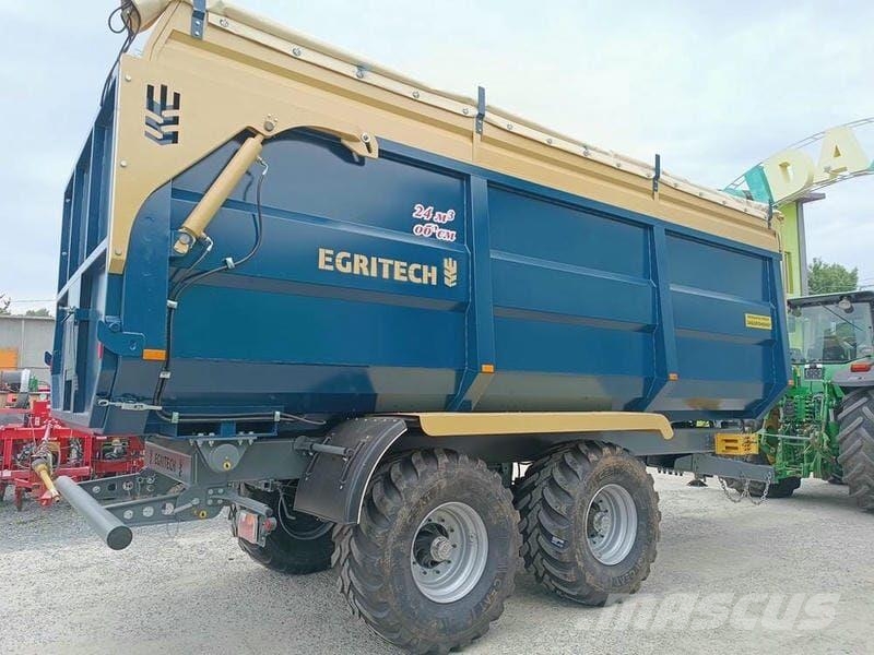 Egritech Напівпричіп-самоскид тракторний Egritech Mezőgazdasági Általános célú pótkocsik
