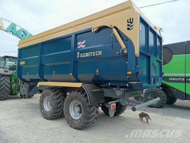 Egritech Напівпричіп-самоскид тракторний Egritech Mezőgazdasági Általános célú pótkocsik