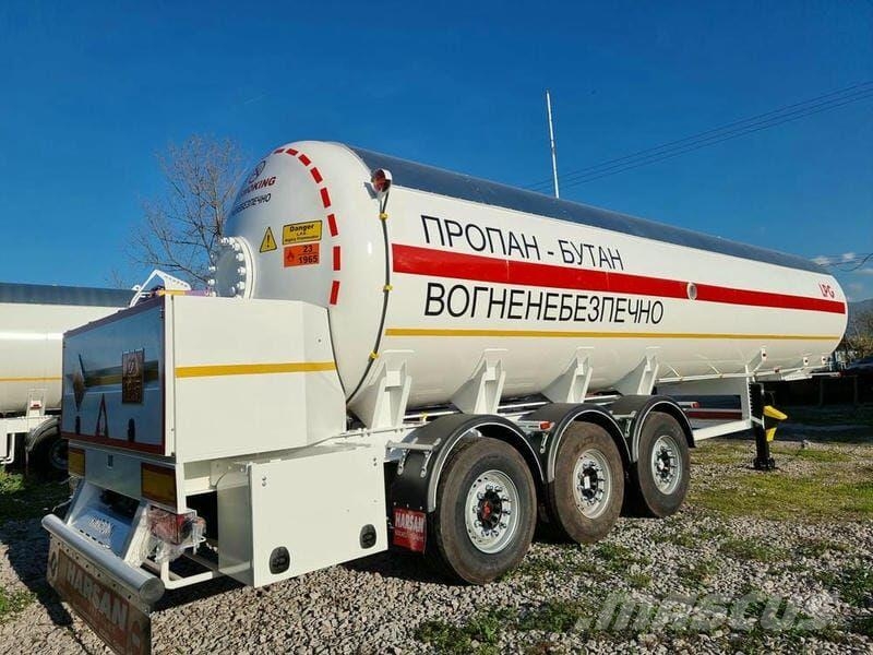 Harsan Напівпричіп-цистерна для транспортування газу HARS نصف مقطورات مقطورة 